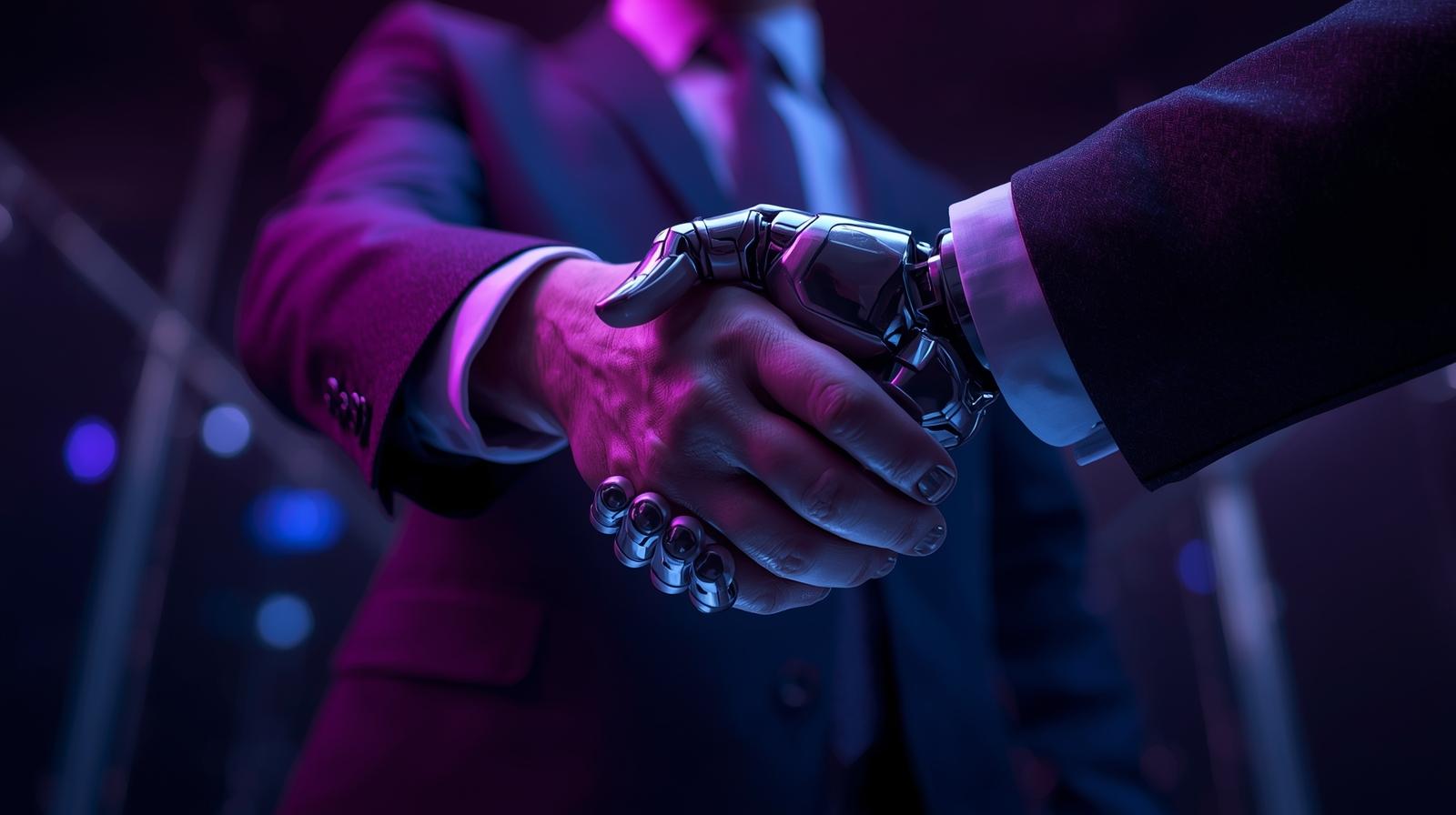AI handshake
